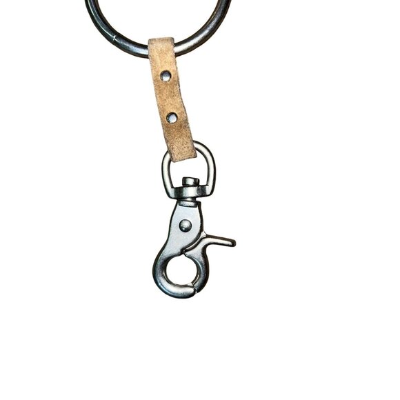 Retro Hippie Floral Suede Chain Belt Boho Festival Western Used Womens   38” - Picture 7 of 16